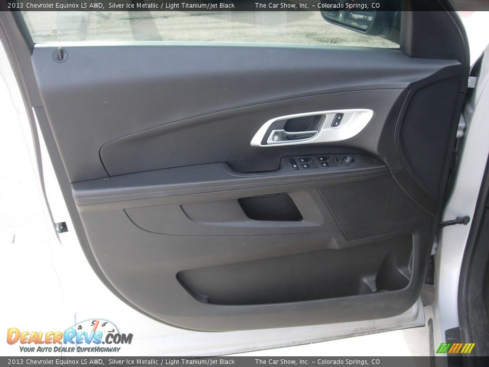 2013 Chevrolet Equinox LS AWD Silver Ice Metallic / Light Titanium/Jet Black Photo #10