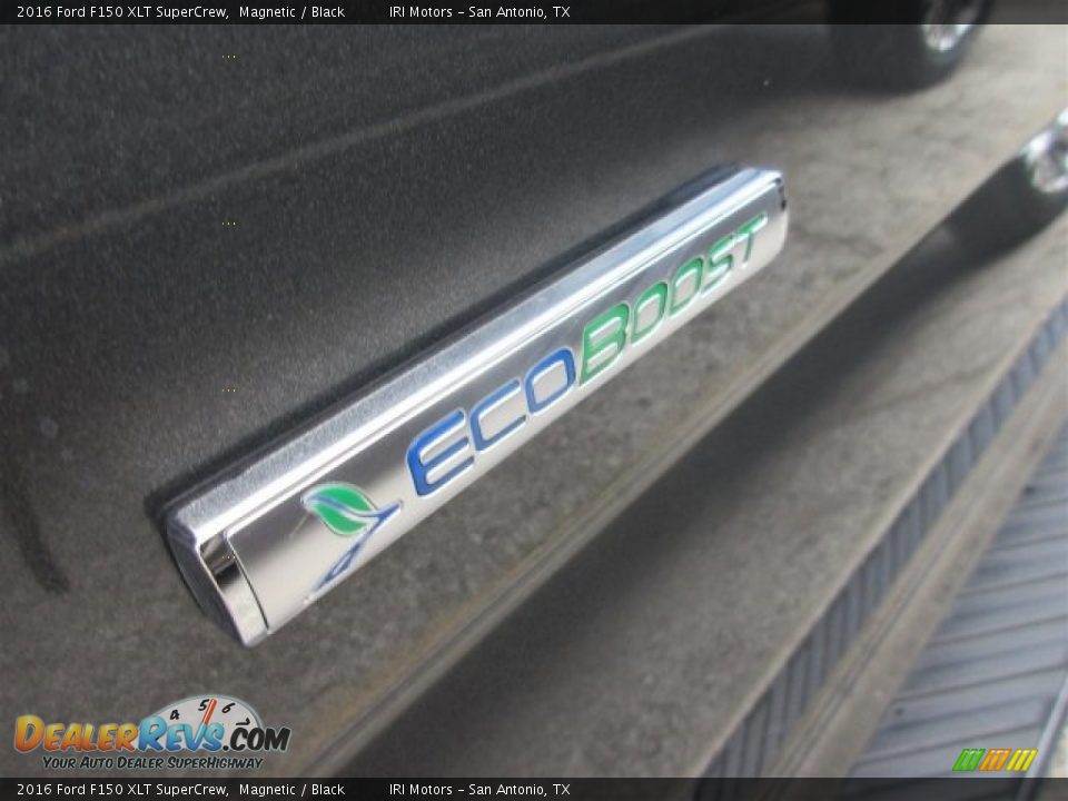 2016 Ford F150 XLT SuperCrew Magnetic / Black Photo #4