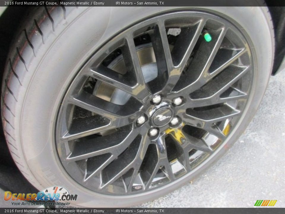 2016 Ford Mustang GT Coupe Magnetic Metallic / Ebony Photo #3