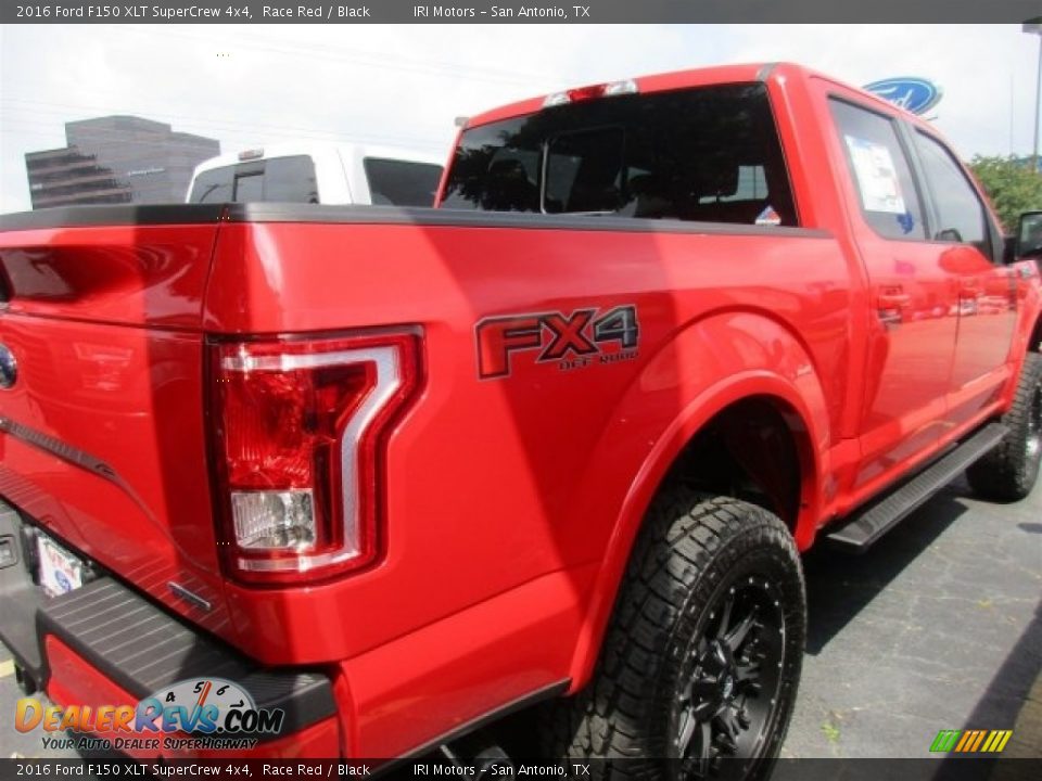 2016 Ford F150 XLT SuperCrew 4x4 Race Red / Black Photo #8