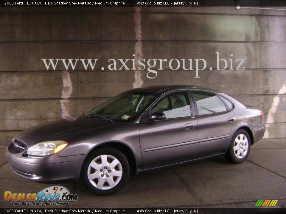 2003 Ford Taurus LX Dark Shadow Grey Metallic / Medium Graphite Photo #1