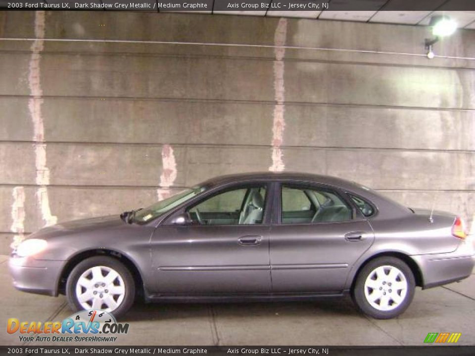 2003 Ford Taurus LX Dark Shadow Grey Metallic / Medium Graphite Photo #2