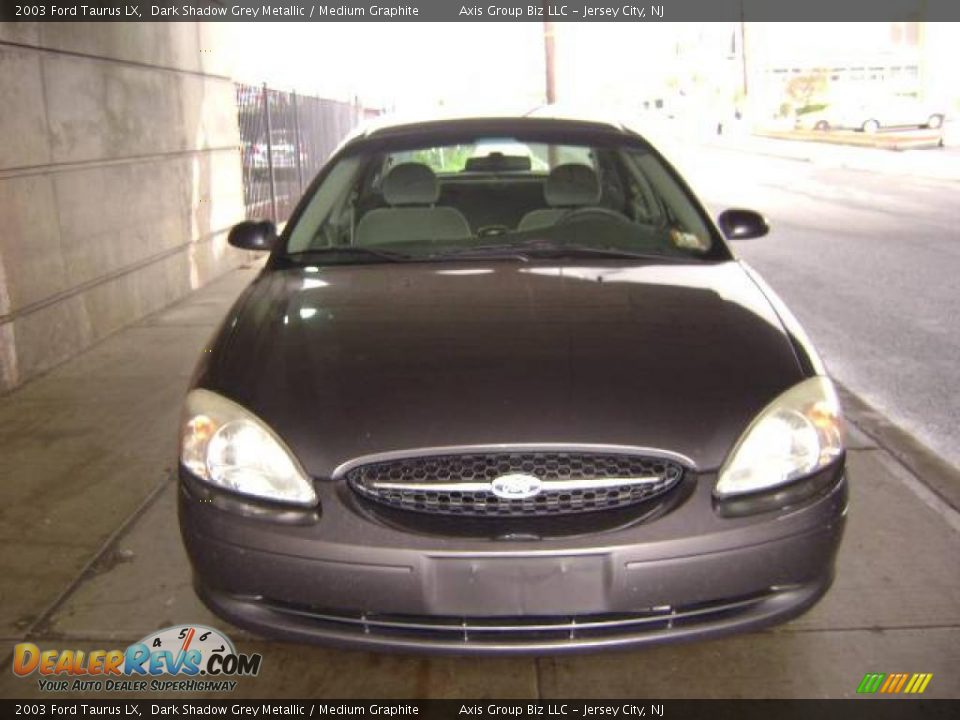 2003 Ford Taurus LX Dark Shadow Grey Metallic / Medium Graphite Photo #3
