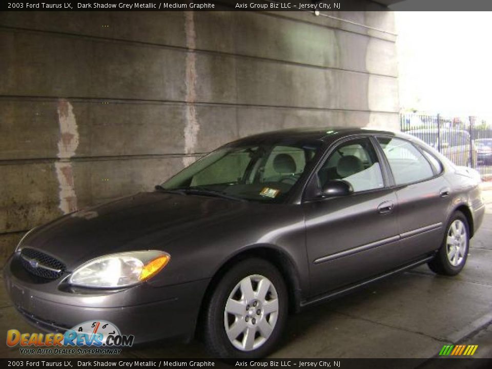 2003 Ford Taurus LX Dark Shadow Grey Metallic / Medium Graphite Photo #4