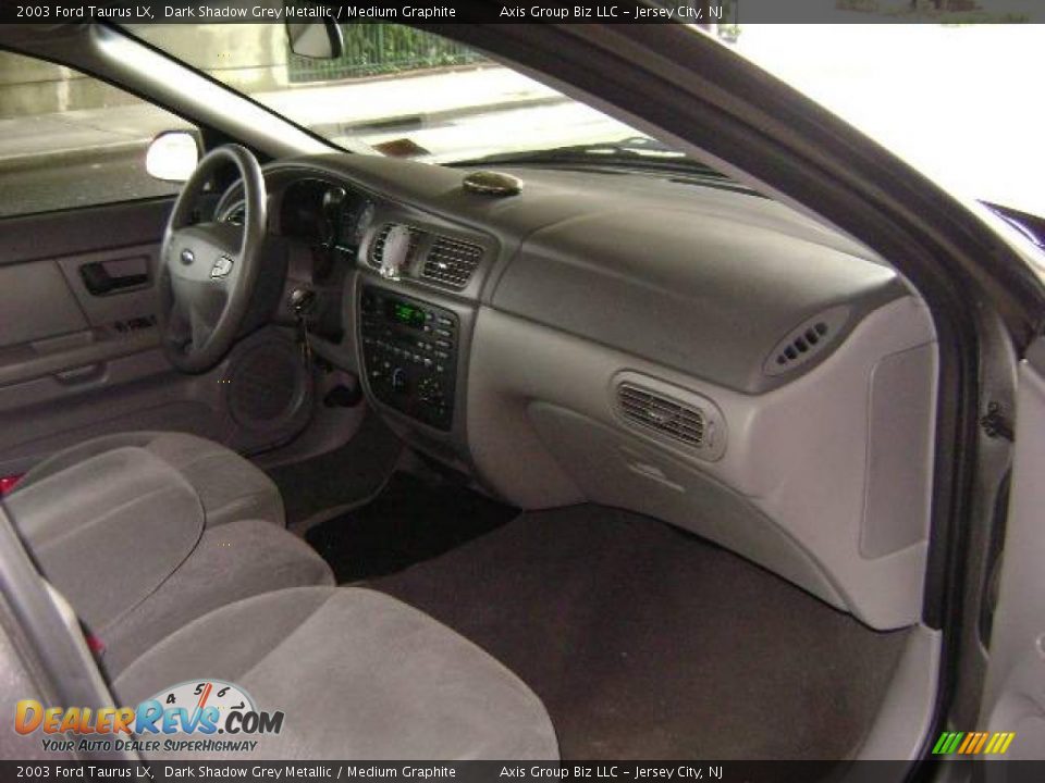 2003 Ford Taurus LX Dark Shadow Grey Metallic / Medium Graphite Photo #7
