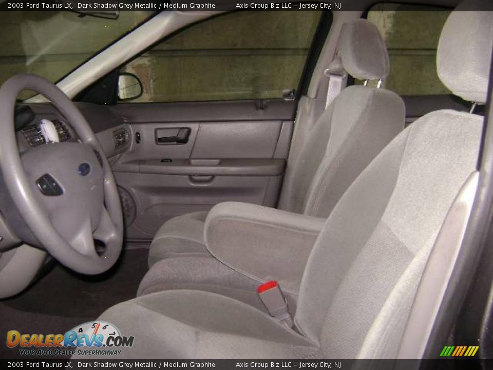 2003 Ford Taurus LX Dark Shadow Grey Metallic / Medium Graphite Photo #9