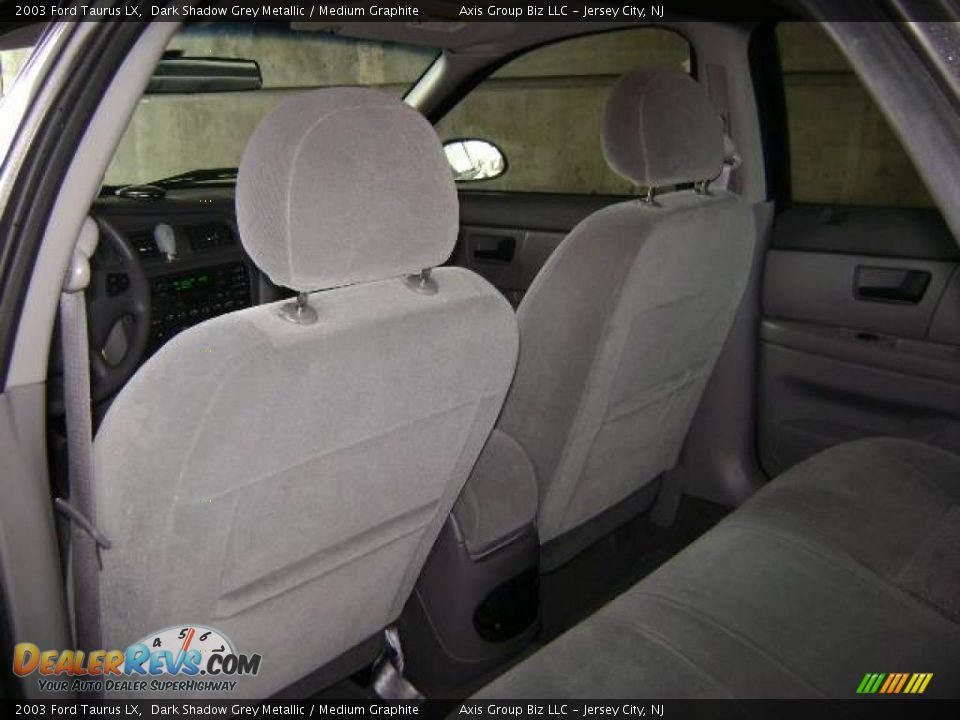2003 Ford Taurus LX Dark Shadow Grey Metallic / Medium Graphite Photo #12