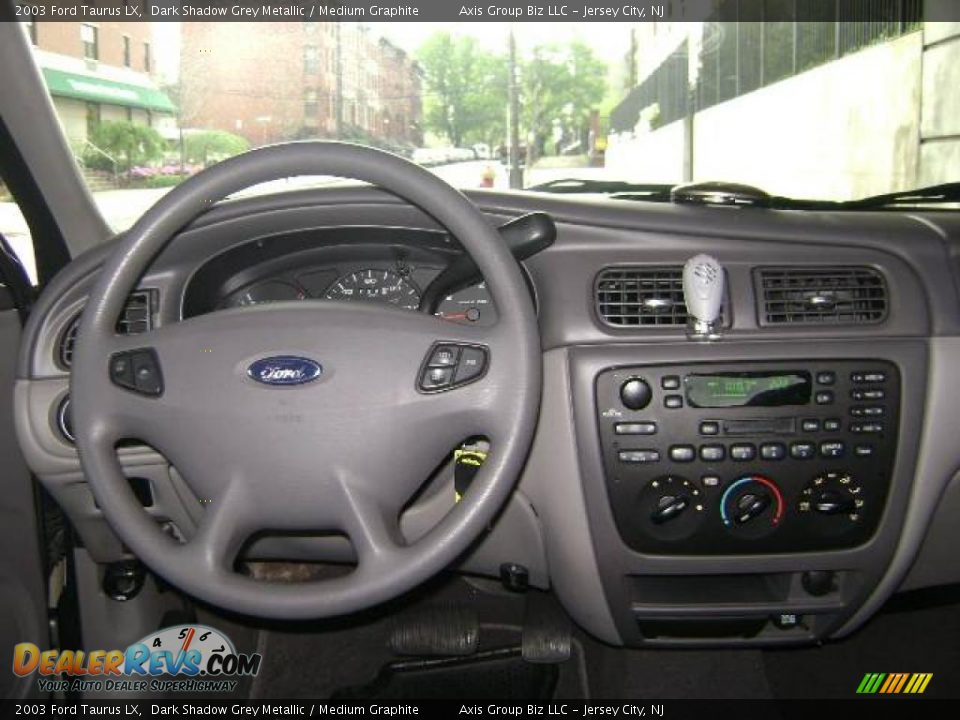 2003 Ford Taurus LX Dark Shadow Grey Metallic / Medium Graphite Photo #13