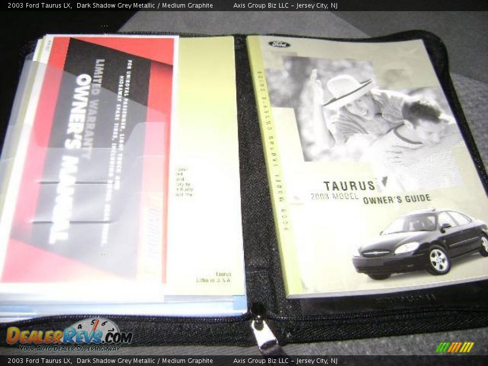 2003 Ford Taurus LX Dark Shadow Grey Metallic / Medium Graphite Photo #18
