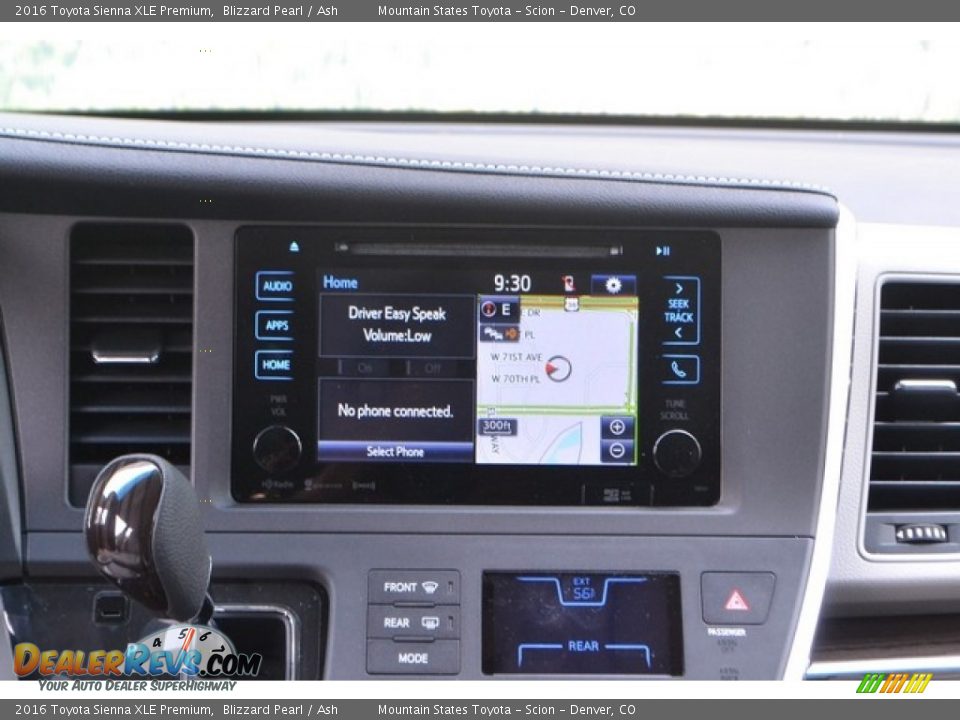 2016 Toyota Sienna XLE Premium Blizzard Pearl / Ash Photo #6