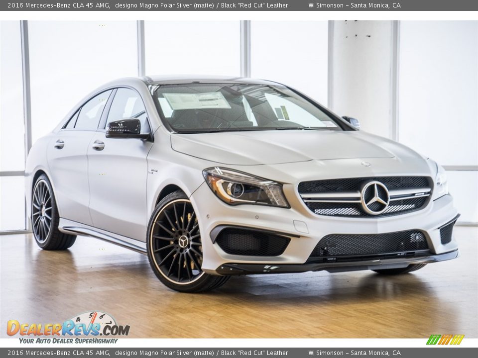 Front 3/4 View of 2016 Mercedes-Benz CLA 45 AMG Photo #12