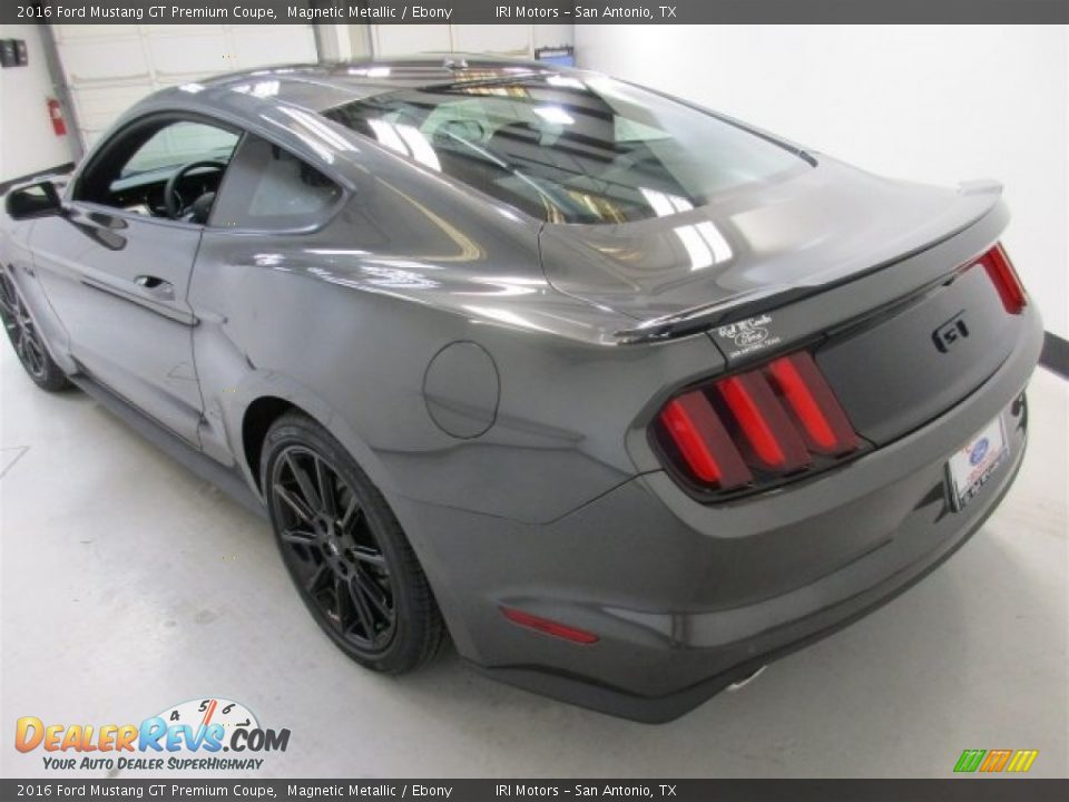 2016 Ford Mustang GT Premium Coupe Magnetic Metallic / Ebony Photo #5