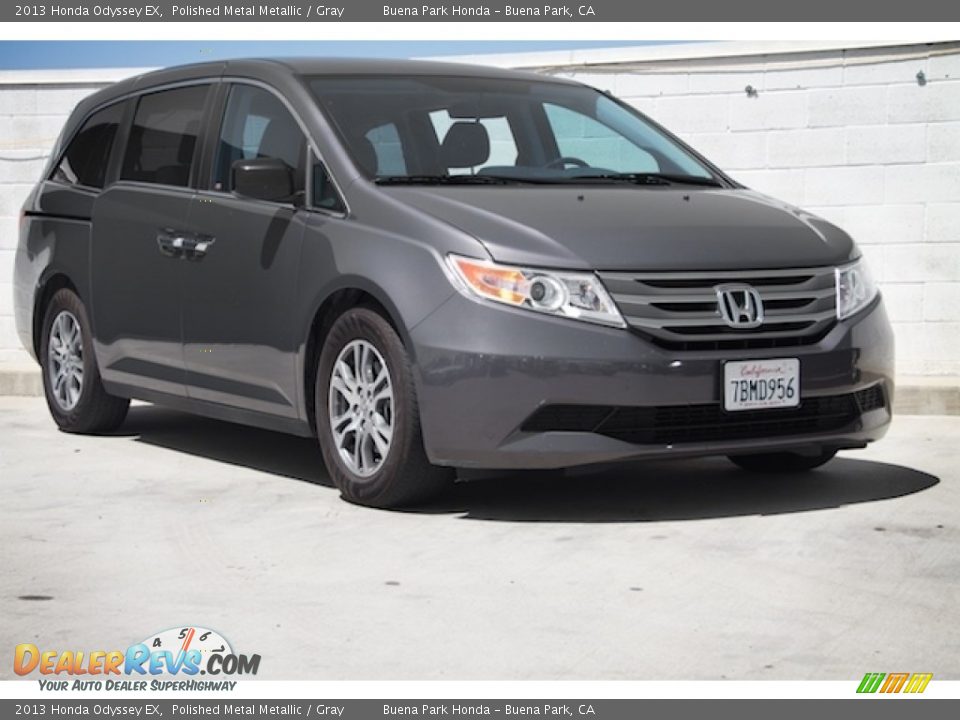 2013 Honda Odyssey EX Polished Metal Metallic / Gray Photo #1