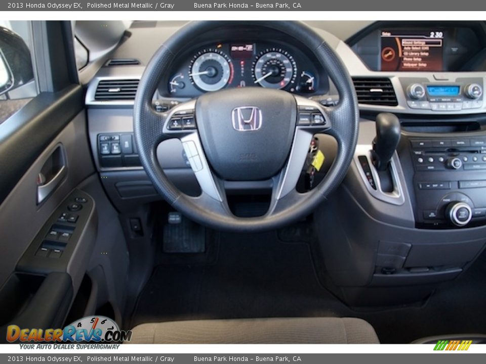 2013 Honda Odyssey EX Polished Metal Metallic / Gray Photo #5