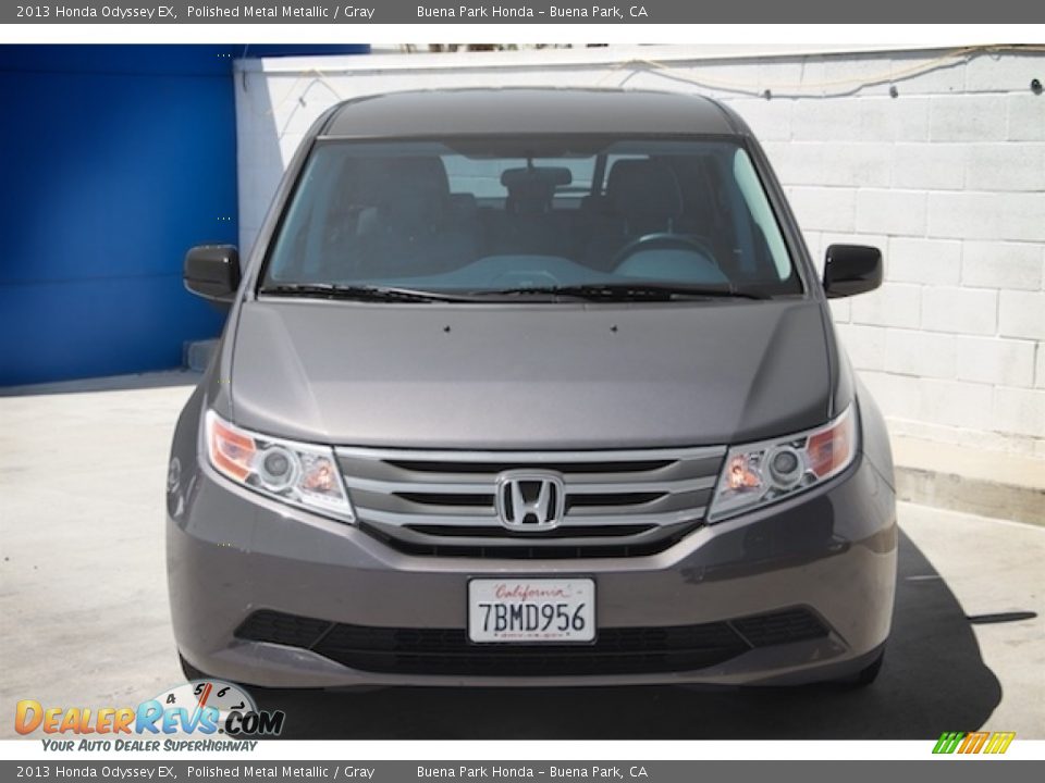 2013 Honda Odyssey EX Polished Metal Metallic / Gray Photo #7