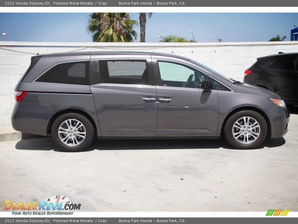 2013 Honda Odyssey EX Polished Metal Metallic / Gray Photo #8