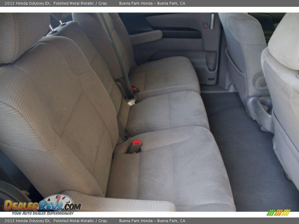 2013 Honda Odyssey EX Polished Metal Metallic / Gray Photo #16
