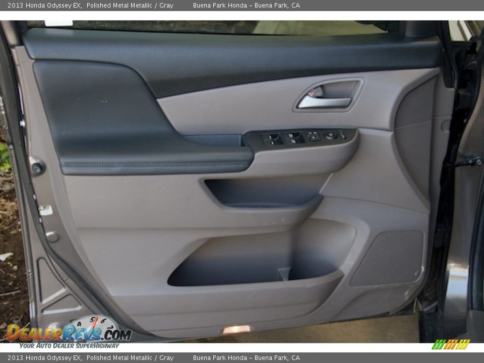 2013 Honda Odyssey EX Polished Metal Metallic / Gray Photo #24