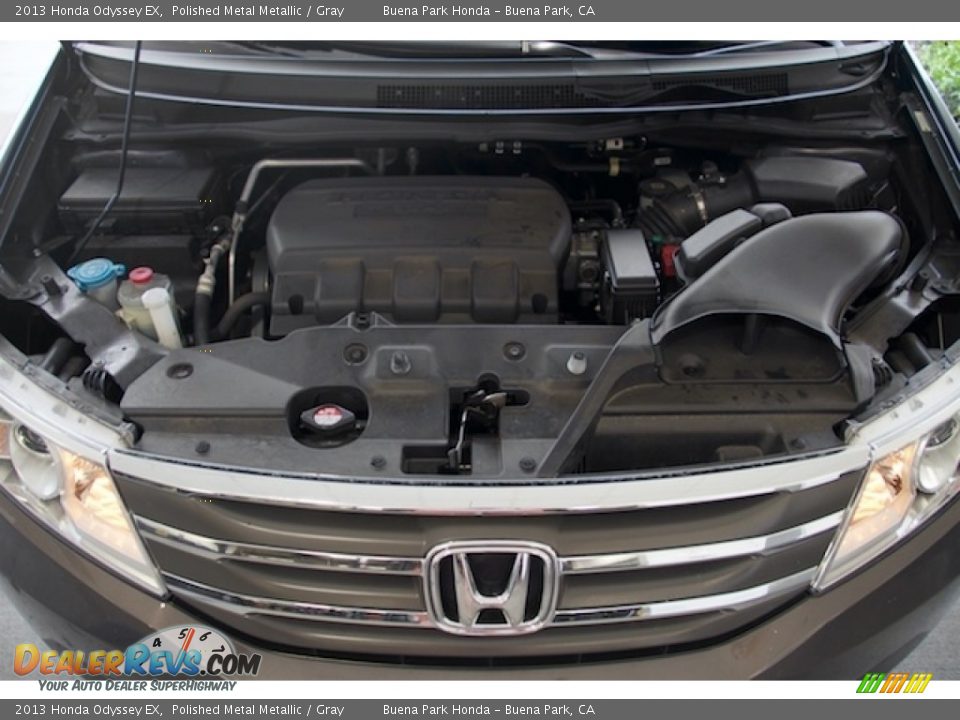 2013 Honda Odyssey EX Polished Metal Metallic / Gray Photo #26