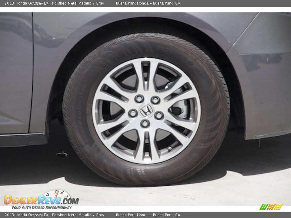 2013 Honda Odyssey EX Polished Metal Metallic / Gray Photo #28