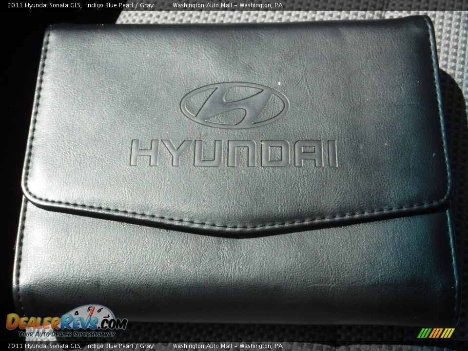 2011 Hyundai Sonata GLS Indigo Blue Pearl / Gray Photo #17