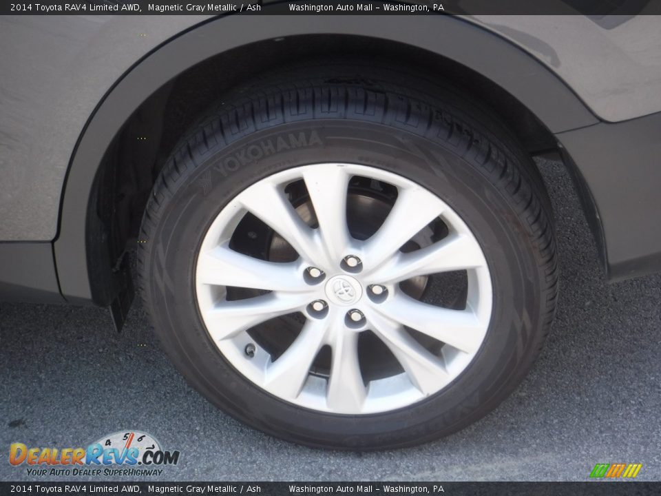 2014 Toyota RAV4 Limited AWD Magnetic Gray Metallic / Ash Photo #6