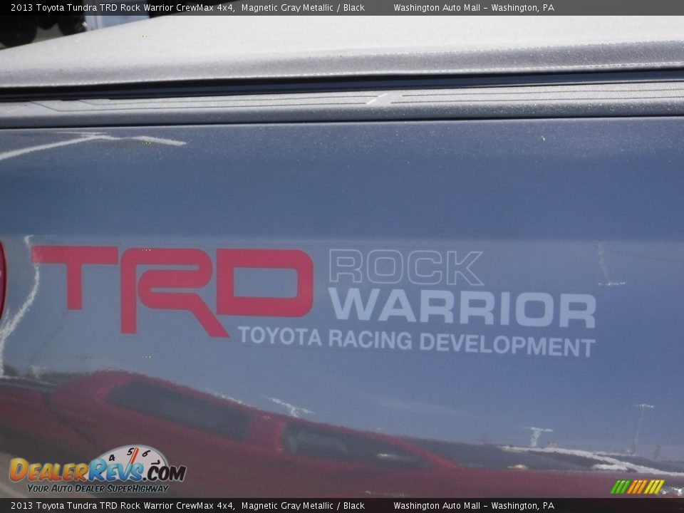2013 Toyota Tundra TRD Rock Warrior CrewMax 4x4 Magnetic Gray Metallic / Black Photo #3