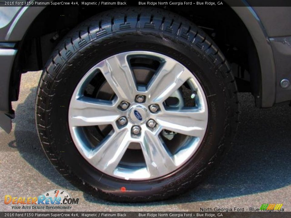 2016 Ford F150 Platinum SuperCrew 4x4 Magnetic / Platinum Black Photo #9