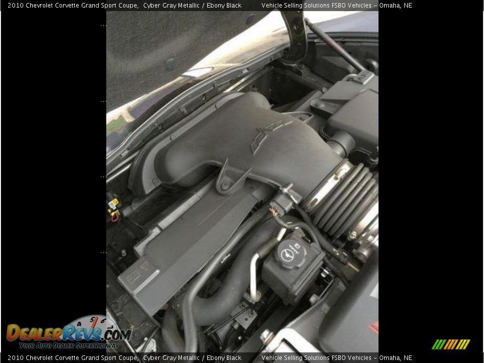 2010 Chevrolet Corvette Grand Sport Coupe Cyber Gray Metallic / Ebony Black Photo #21