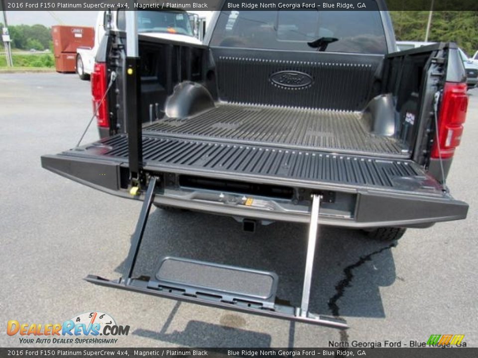 2016 Ford F150 Platinum SuperCrew 4x4 Magnetic / Platinum Black Photo #15