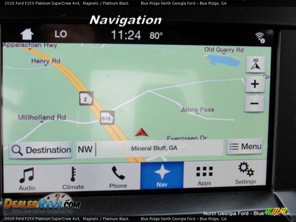 2016 Ford F150 Platinum SuperCrew 4x4 Magnetic / Platinum Black Photo #22