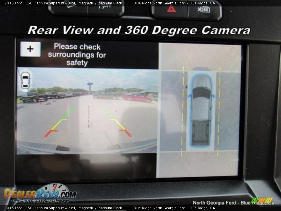 2016 Ford F150 Platinum SuperCrew 4x4 Magnetic / Platinum Black Photo #23
