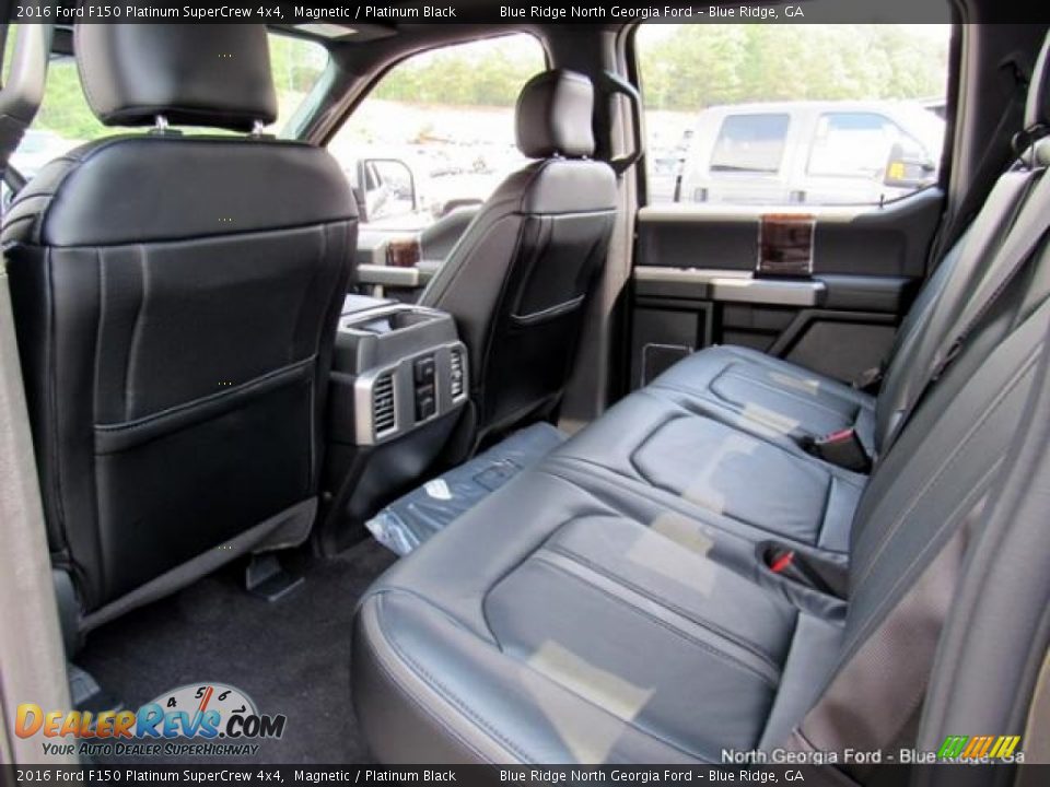 2016 Ford F150 Platinum SuperCrew 4x4 Magnetic / Platinum Black Photo #34