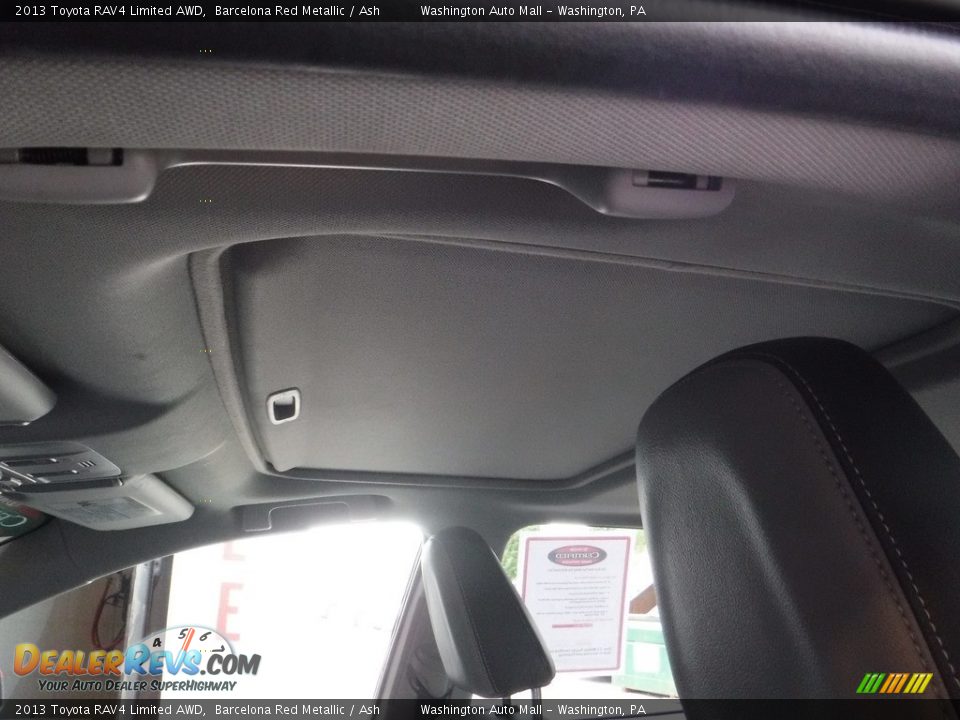 2013 Toyota RAV4 Limited AWD Barcelona Red Metallic / Ash Photo #11