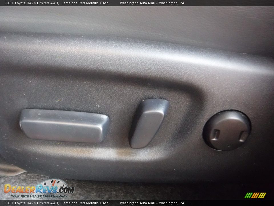 2013 Toyota RAV4 Limited AWD Barcelona Red Metallic / Ash Photo #15