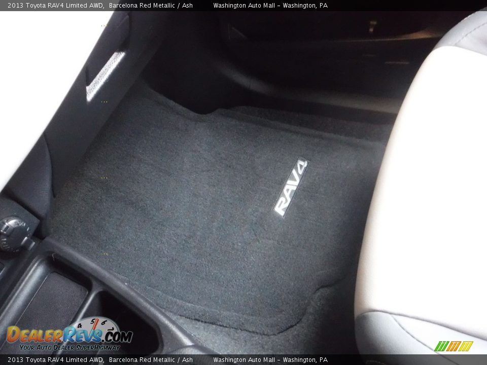 2013 Toyota RAV4 Limited AWD Barcelona Red Metallic / Ash Photo #19