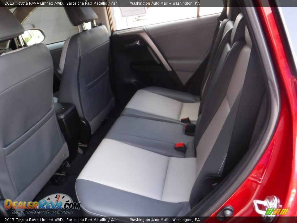 2013 Toyota RAV4 Limited AWD Barcelona Red Metallic / Ash Photo #21