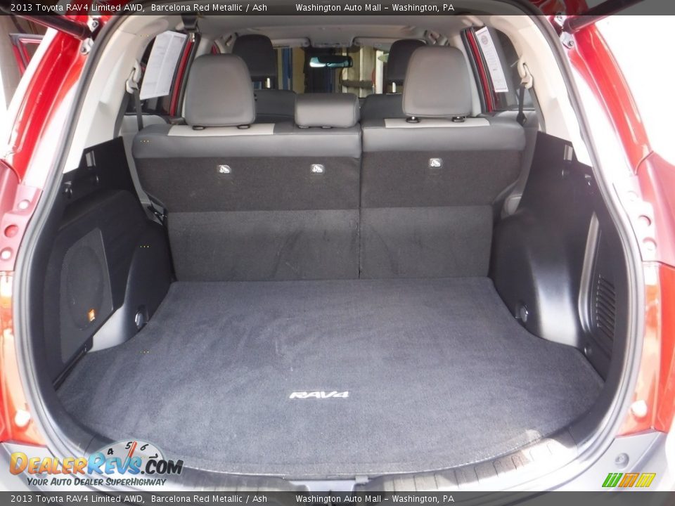 2013 Toyota RAV4 Limited AWD Barcelona Red Metallic / Ash Photo #22
