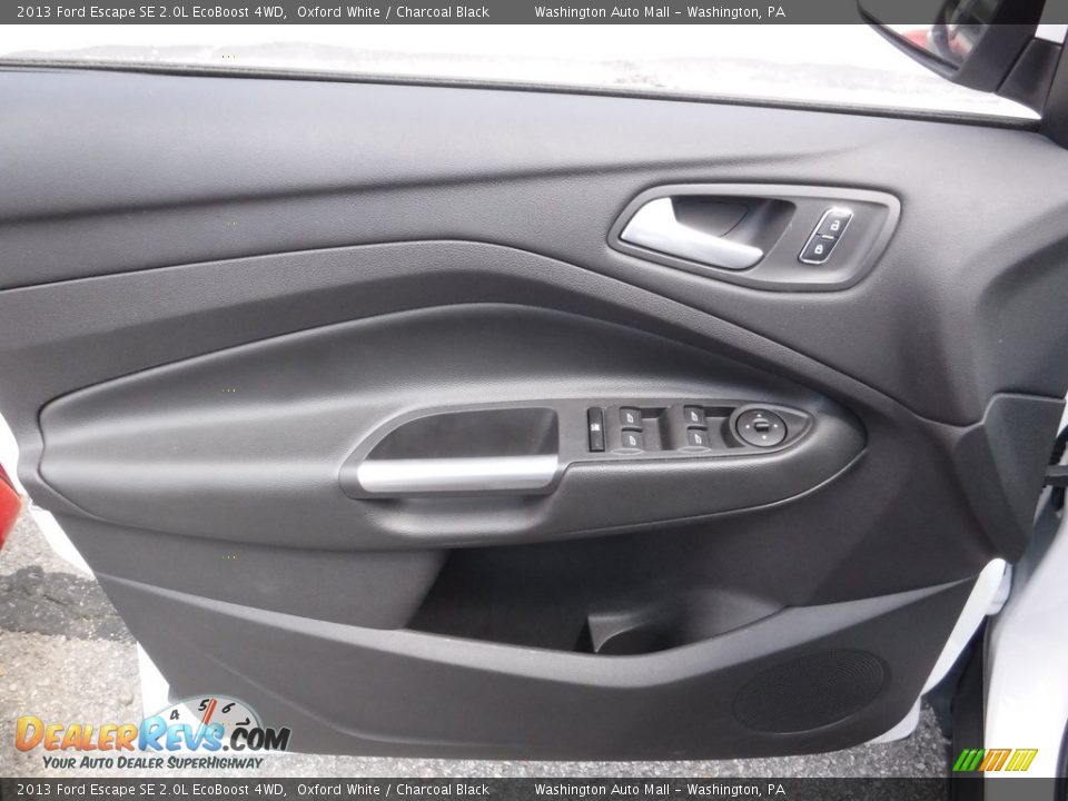 2013 Ford Escape SE 2.0L EcoBoost 4WD Oxford White / Charcoal Black Photo #16