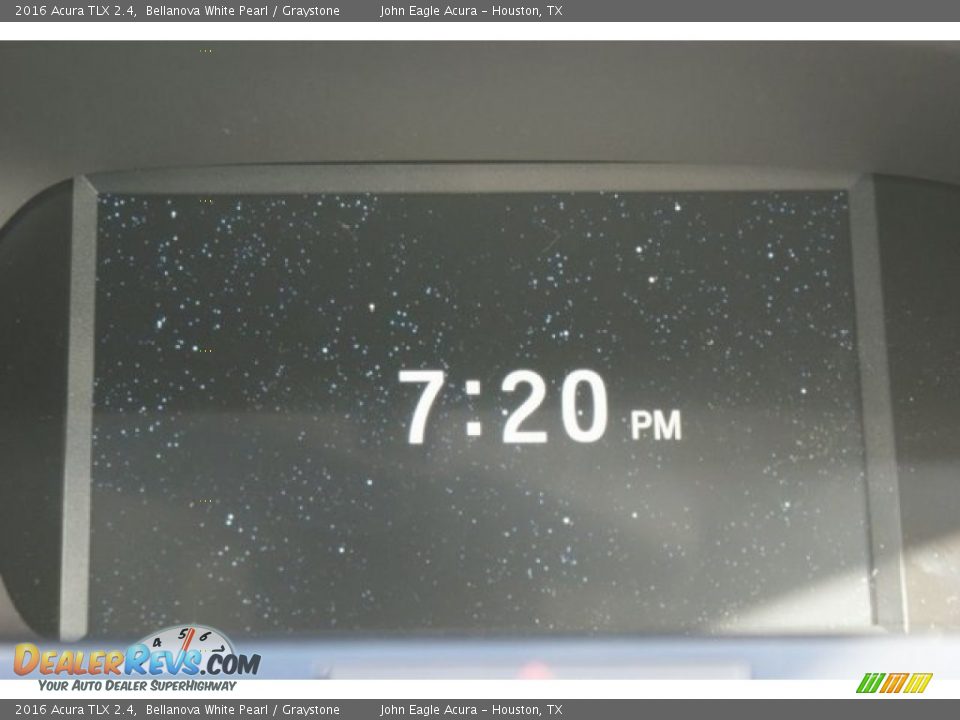 2016 Acura TLX 2.4 Bellanova White Pearl / Graystone Photo #30
