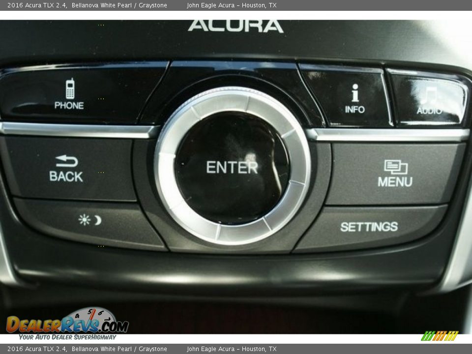 2016 Acura TLX 2.4 Bellanova White Pearl / Graystone Photo #32