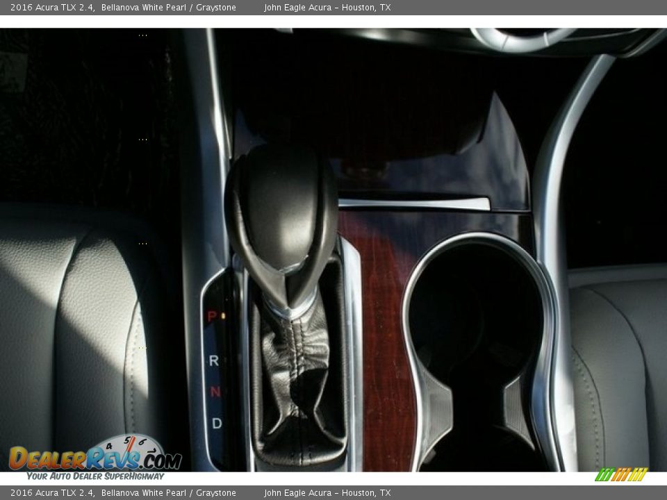 2016 Acura TLX 2.4 Bellanova White Pearl / Graystone Photo #33