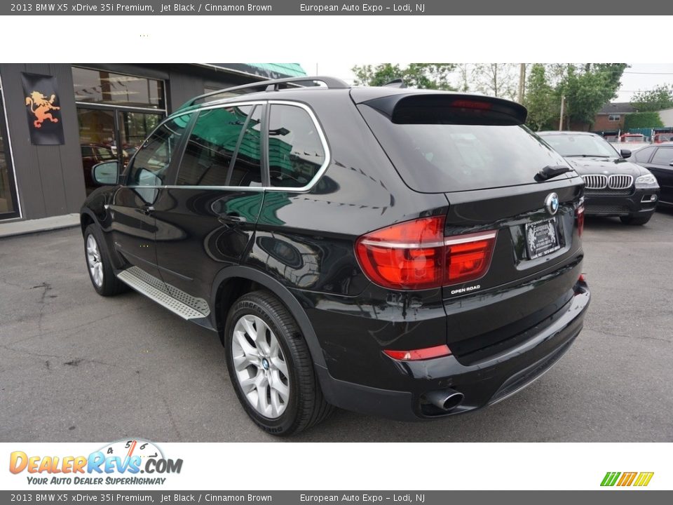 2013 BMW X5 xDrive 35i Premium Jet Black / Cinnamon Brown Photo #3