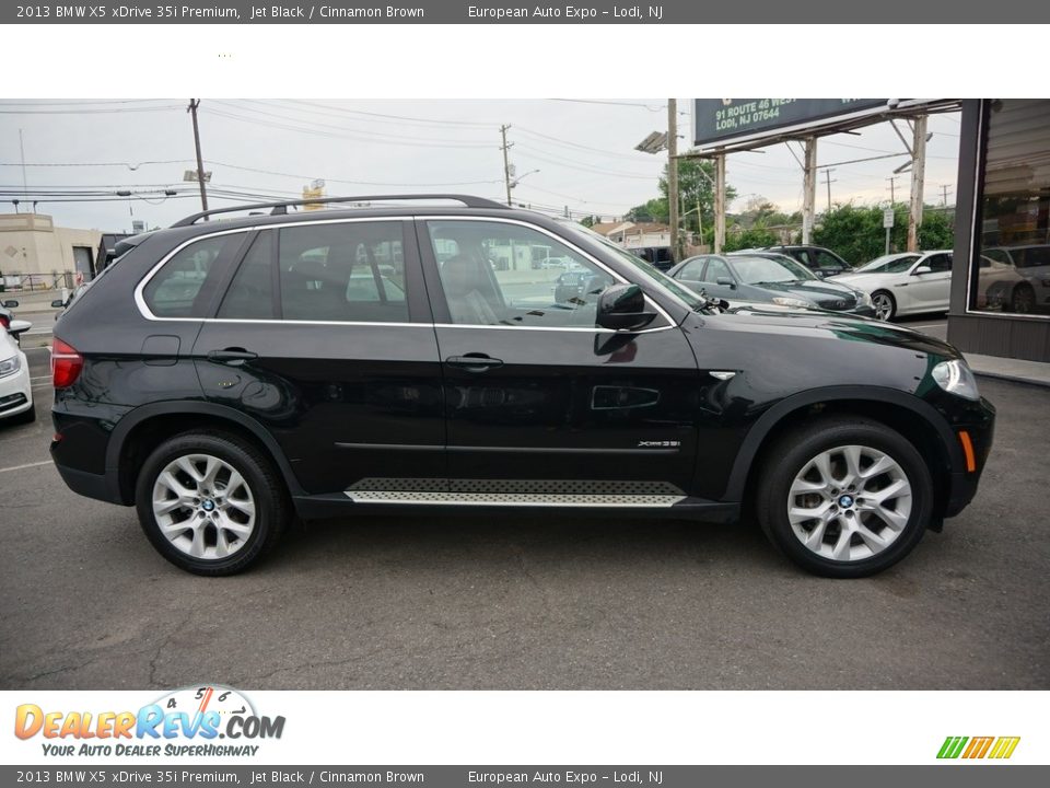 2013 BMW X5 xDrive 35i Premium Jet Black / Cinnamon Brown Photo #5