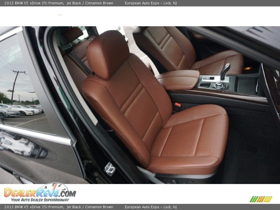 2013 BMW X5 xDrive 35i Premium Jet Black / Cinnamon Brown Photo #10