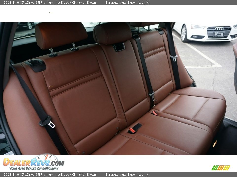 2013 BMW X5 xDrive 35i Premium Jet Black / Cinnamon Brown Photo #11