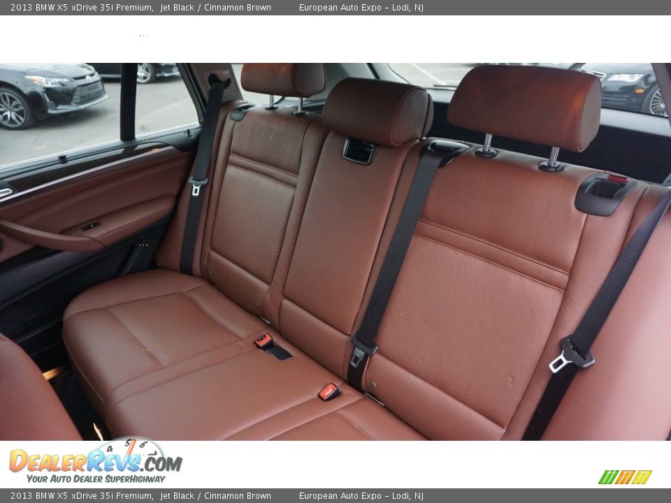 2013 BMW X5 xDrive 35i Premium Jet Black / Cinnamon Brown Photo #12