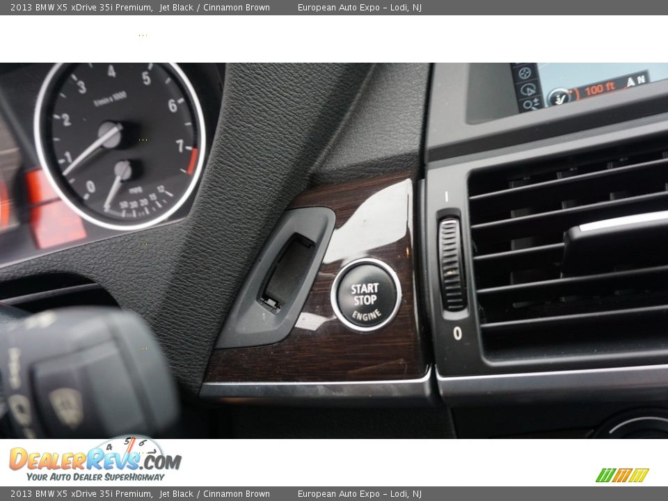 2013 BMW X5 xDrive 35i Premium Jet Black / Cinnamon Brown Photo #21