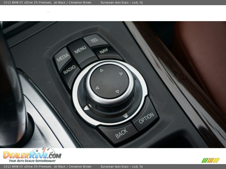 2013 BMW X5 xDrive 35i Premium Jet Black / Cinnamon Brown Photo #25