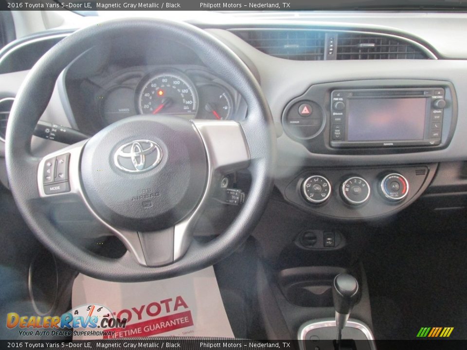 2016 Toyota Yaris 5-Door LE Magnetic Gray Metallic / Black Photo #23